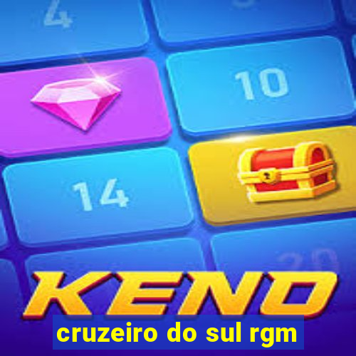 cruzeiro do sul rgm